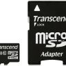 Карта памяти Transcend Premium 200x microSDHC 16Gb CL10 UHS-I с адаптером