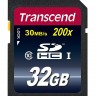 Карта памяти Transcend Premium 200x SDHC 32Gb CL10 UHS-I (TS32GSDHC10)