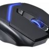 Мышь Oklick 825G черный/синий оптическая (3200dpi) USB игровая (5but)