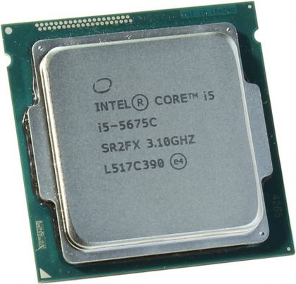 Процессор Intel Core i5 5675C Soc-1150 (CM8065802483201S R2FX) (3.1GHz/5000MHz/Intel Iris Pro Graphics 6200) OEM