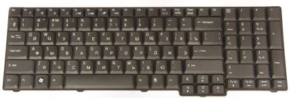 Клавиатура для ноутбука Acer Aspire 7000/ 7100/ 7110/ 9300/ 9400/ 9410/ 9420, TravelMate 7510 RU, Black