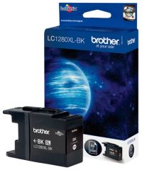 Картридж Brother LC-1280XLBK большой емкости с чёрными чернилами (до 2400 страниц формата A4 при 5%) для MFC-J6510/ 6910