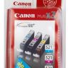 Набор Canon CLI-521 C/ M/ Y MULTIPACK для MP540/ 550/ 560/ 620/ 630/ 640/ 980/ 990 iP3600/ 4600/ 4700 MX860