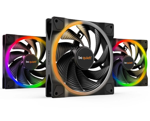 Комплект вентиляторов be quiet! LIGHT WINGS 140mm PWM High-Speed Triple Pack