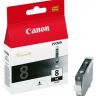 Чернильница Canon CLI-8BK Black для iP4200/ 4300/ 4500/ 5200/ 5300/ 6600D/ 6700D, MP500/ 530/ 600/ 610/ 800/ 810/ 830/ 970, MX850, Pro9000/ 9000MarkII