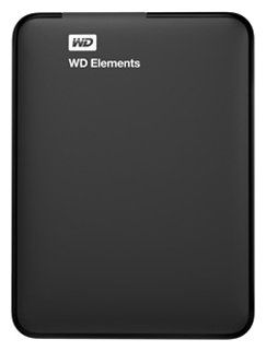 Жесткий диск WD USB3 500GB EXT. 2.5" BLACK WDBUZG5000ABK-WESN