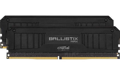 Модуль памяти Crucial 16Gb (2x8Gb) 4000MHz DDR4 Ballistix MAX Black (BLM2K8G40C18U4B)