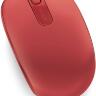 Мышь Microsoft Mobile Mouse 1850 красный