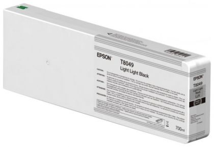 Картридж Epson C13T804900 светло-серый