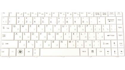 Клавиатура для ноутбука MSI X-Slim X300/ X320/ X340 RU, White