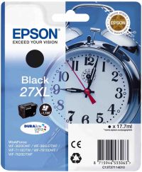 Картридж струйный Epson T2711 C13T27114022 черный (17.7мл) для Epson WF7110/7610/7620