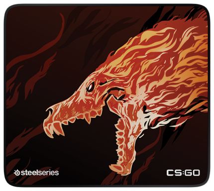 Коврик для мыши Steelseries QcK+ CS:GO Howl Edition рисунок