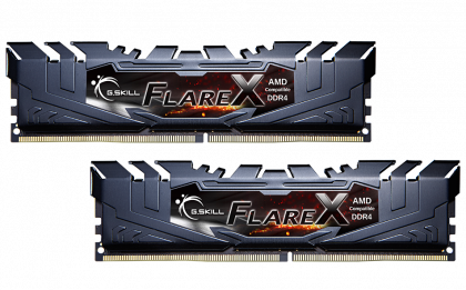 Модуль памяти DDR4 G.SKILL FLARE X (AMD) 16GB (2x8GB kit) 2933MHz (F4-2933C14D-16GFX)