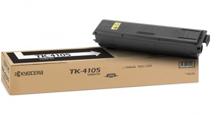 Картридж Kyocera TK-4105 черный для TASKalfa1800