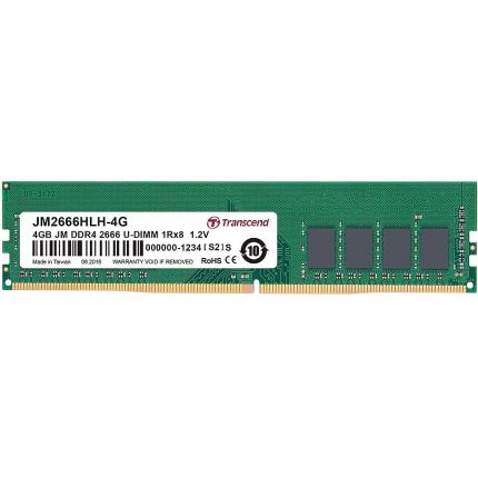 Модуль памяти DDR4 Trancsend 4GB U-DIMM (JetRam) 2666MHz CL19 (JM2666HLH-4G)