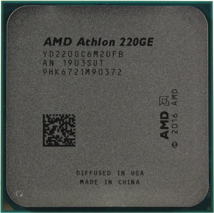 Процессор AMD Athlon 220GE 3.4GHz sAM4 OEM
