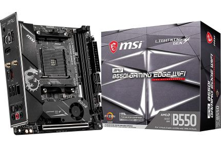 Материнская плата MSI MPG B550I GAMING EDGE WIFI, AMD B550, sAM4, mini-ITX