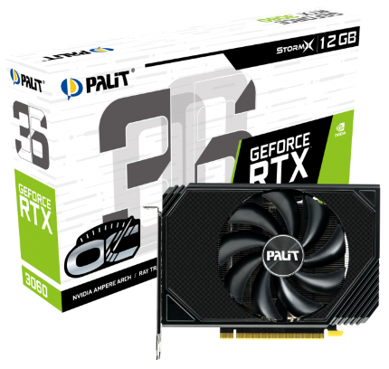Видеокарта Palit GeForce RTX 3060 StormX OC