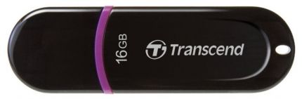 Флешка Transcend 16Gb Jetflash 300 TS16GJF300 USB2.0 черный