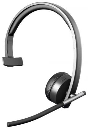 Гарнитура Logitech Wireless Headset Mono H820e (981-000512) черный беспроводные моно