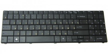 Клавиатура для ноутбука Packard Bell MT85 Series, Packard Bell EasyNote TN65 RU, Black