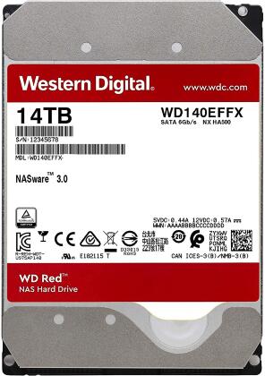 Жесткий диск WD SATA-III 14Tb WD140EFFX NAS Red