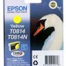 Картридж Epson T0814 Yellow для Stylus Photo R270/ R290/ R295/ R390/ RX590/ RX610/ RX615/ RX690/ TX700W/ TX800W/ T50/ T59/ TX650/ TX659/ TX710W/ 1410