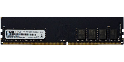 Модуль памяти DDR4 8Gb 2666MHz Foxline FL2666D4U19-8G