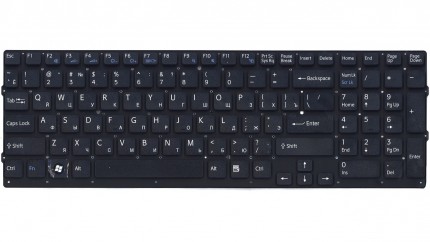 Клавиатура для ноутбука Sony VPC-EB Series RU, Black