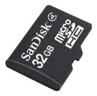 Карта памяти microSDHC 32Gb Class4 Sandisk SDSDQM-032G-B35 w/o adapter