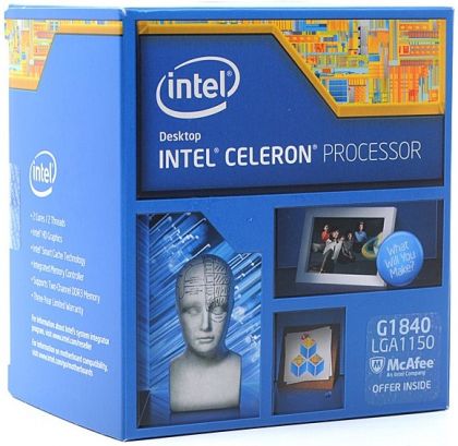Процессор Intel Celeron G1840 2.8GHz s1150 Box