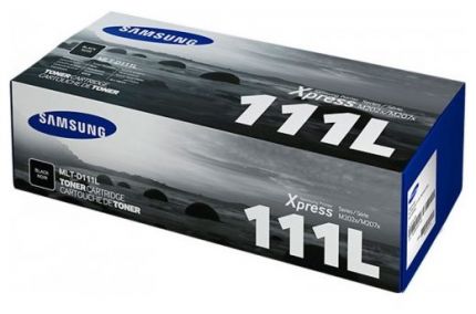Тонер Картридж Samsung MLT-D111L/SEE черный для Xpress M2022, M2022W, M2020, M2021, M2020W, M2021W, M207 (1800стр.)