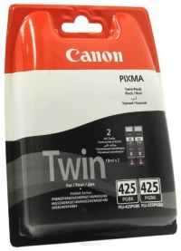 Набор Canon PGI-425BK Black Twin для iP4840/ 4940, MG5140/ 5240/ 5340/ 6140/ 6240/ 8140/ 8240, iX6540, MX884 Pigment