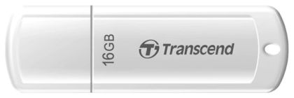 Флешка Transcend 16Gb Jetflash 370 TS16GJF370 USB2.0 белый