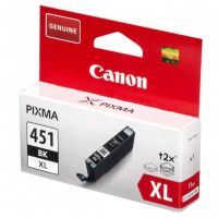 Чернильница Canon CLI-451BK XL Black для MP7240 MG5440/ 5540/ 6340/ 6440/ 7140 (5530 стр)
