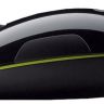 Мышь Logitech M150 черный/зеленый лазерная (1000dpi) USB (2but)