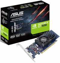 Видеокарта Asus GT1030-2G-BRK, NVIDIA GeForce GT 1030, 2Gb GDDR3