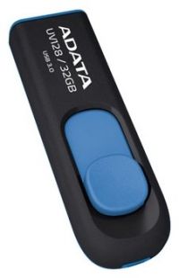 Флешка A-DATA 32GB UV128 USB 3.0 Flash Drive (Black\Blue)