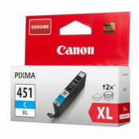 Чернильница Canon CLI-451C XL Cyan для MP7240 MG5440/ 5540/ 6340/ 6440/ 7140 (695 стр)