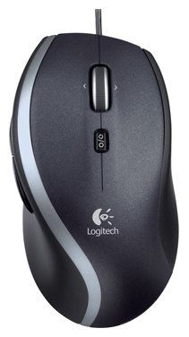 Мышь Logitech M500 черный/серебристый лазерная (1000dpi) USB (7but)