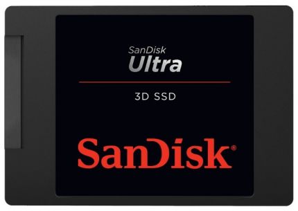 Накопитель SSD Sandisk SATA III 500Gb SDSSDH3-500G-G25 Ultra 2.5"