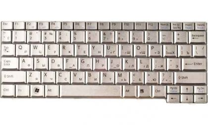 Клавиатура для ноутбука Sony VPC-M12/VPC-M13 RU, Silver