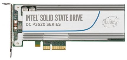 Накопитель SSD Intel PCI-E x4 1228Gb SSDPEDMX012T701 DC P3520 PCI-E AIC (add-in-card)