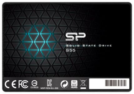Накопитель SSD Silicon Power SATA III 480Gb SP480GBSS3S55S25 Slim S55 2.5"
