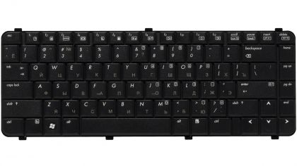 Клавиатура для ноутбука HP Compaq 6530S/6730S RU, Black