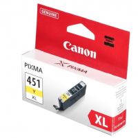 Чернильница Canon CLI-451Y XL Yellow для MP7240 MG5440/ 5540/ 6340/ 6440/ 7140 (695 стр)