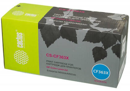Картридж Cactus CS-CF363X пурпурный