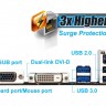 Материнская плата Gigabyte GA-F2A68HM-DS2 Soc-FM2+ AMD A68H 2xDDR3 mATX AC`97 8ch(7.1) GbLAN RAID RAID1 RAID10+VGA+DVI