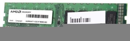 Модуль памяти DDR3 2Gb 1600MHz AMD (R532G1601U1S-UGO) OEM green