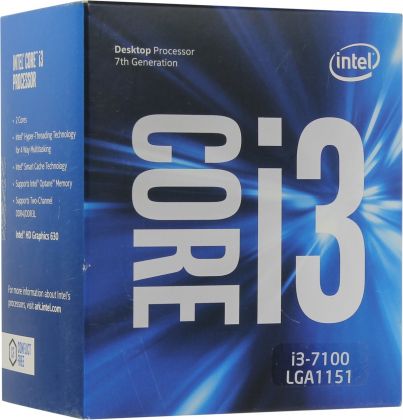 Процессор Intel Core i3-7100 3.9GHz s1151 Box